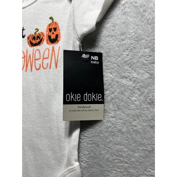 NWT Okie Dokie My 1st First Halloween Newborn Bodysuit One-Piece - Picture 3 of 5